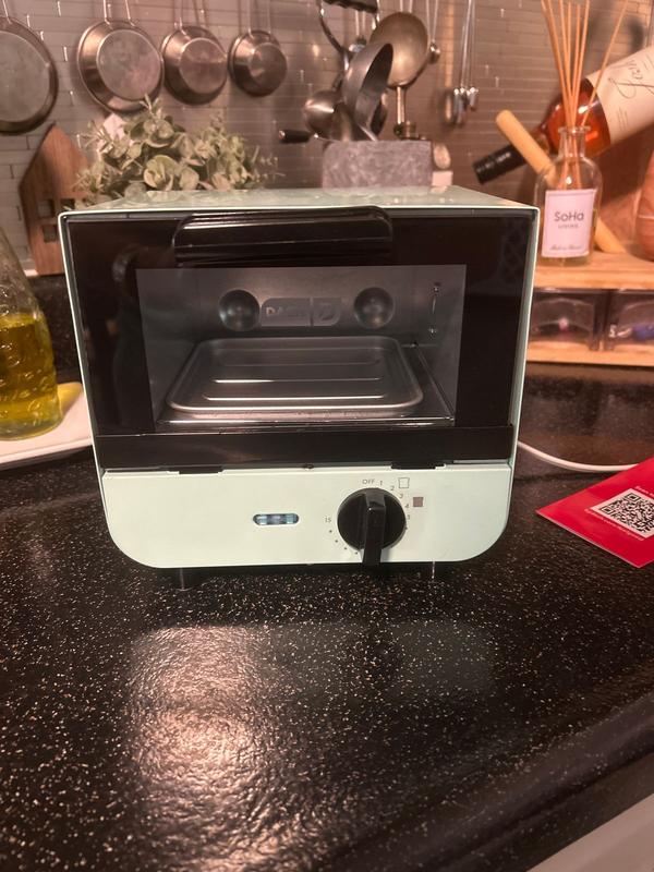 Dash Mint Green Mini Toaster Oven by World Market