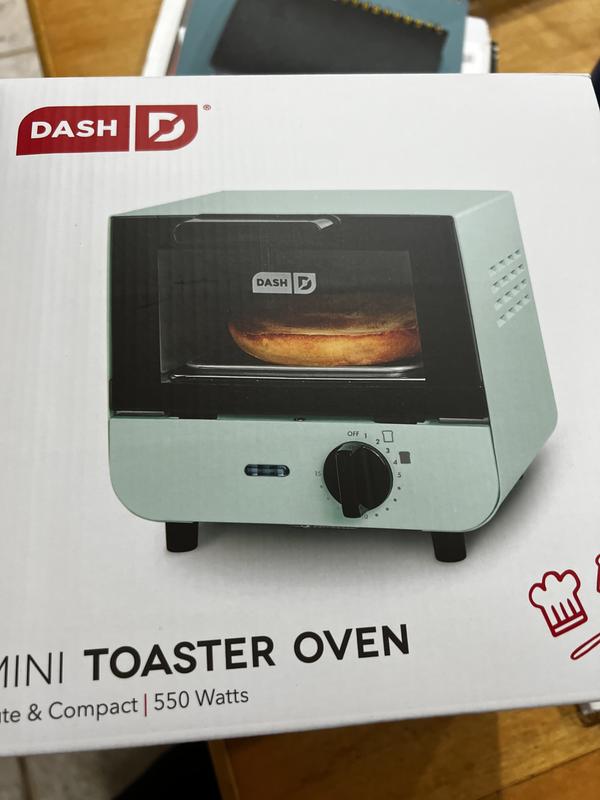 Dash Mini One-Slice Toaster Oven in Aqua 