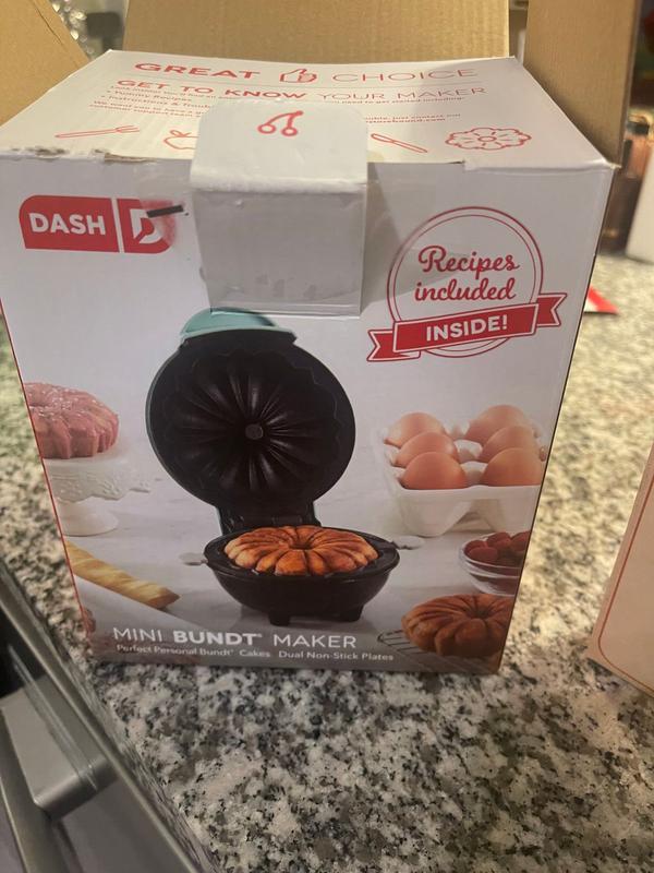 DASH Mini Bundt Cake Maker Machine for Kid-Friendly Breakfast