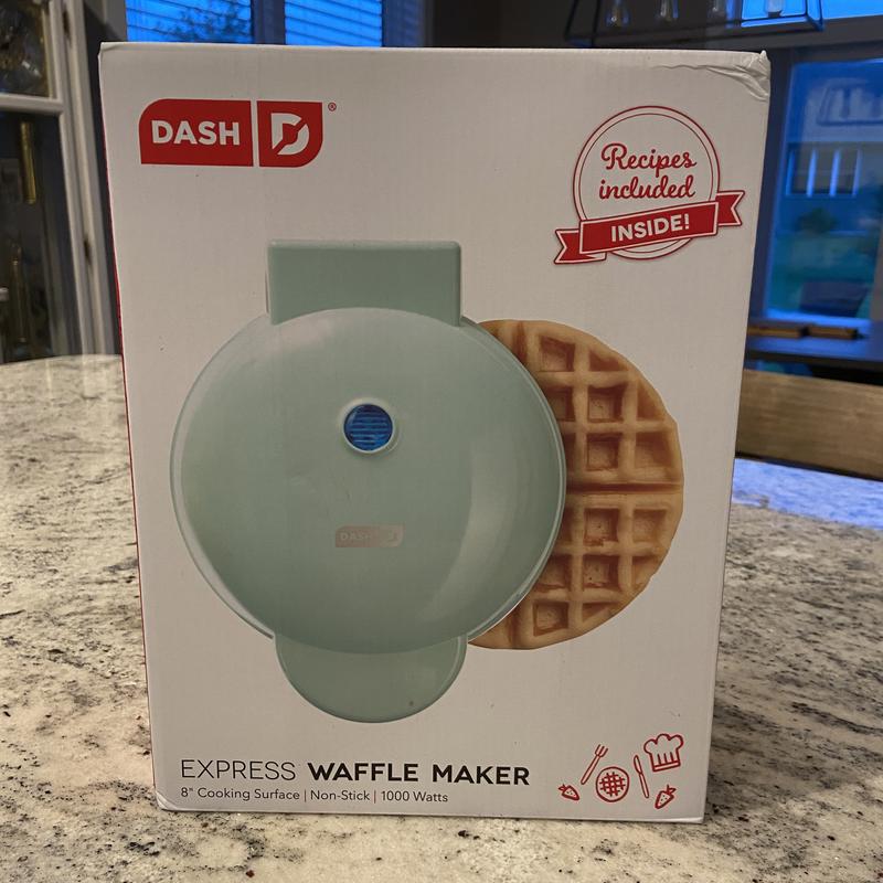 Target Dash Mini Non-Stick Flower Waffle Maker Blue 9.99