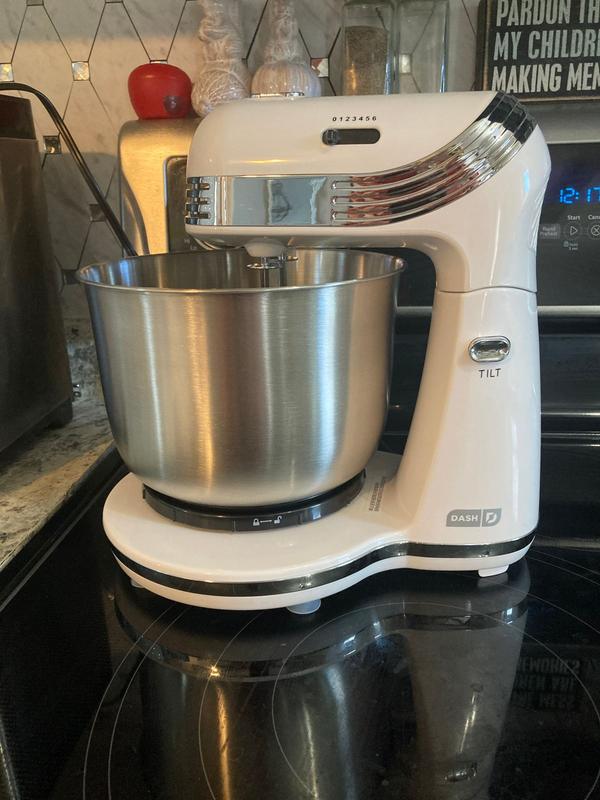 The best affordable stand mixer is the Dash Everyday Mixer