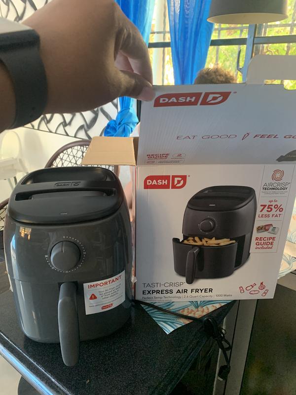 Dash Express 2.6 Quart Tasti-Crisp Air Fryer & Reviews