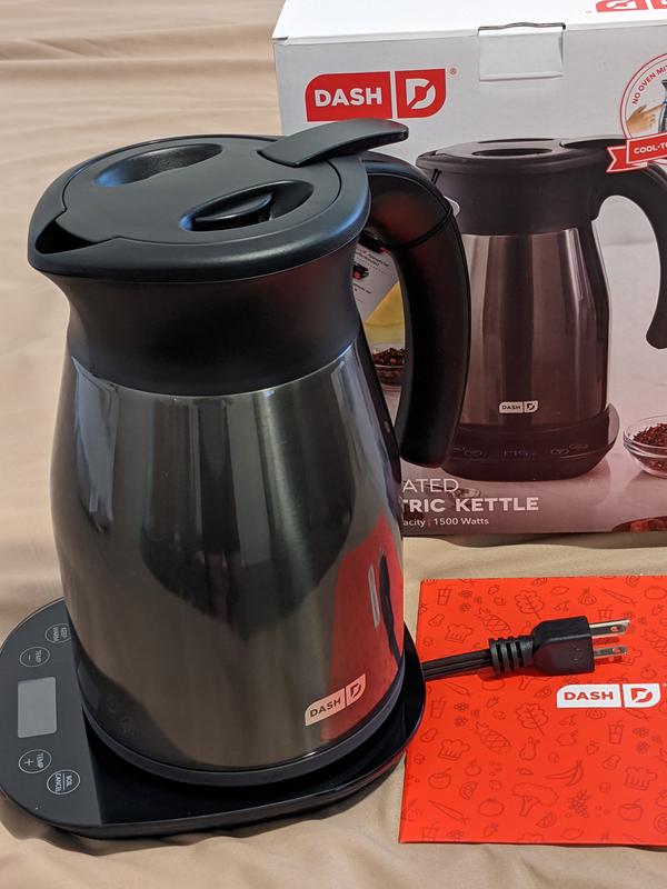 Dash® 1.7-Liter Insulated Electric Kettle with Temperature Control 