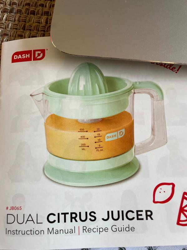 Dash go 2024 dual citrus juicer