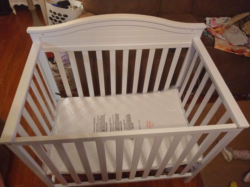 The 4 in 1 Stella mini crib.