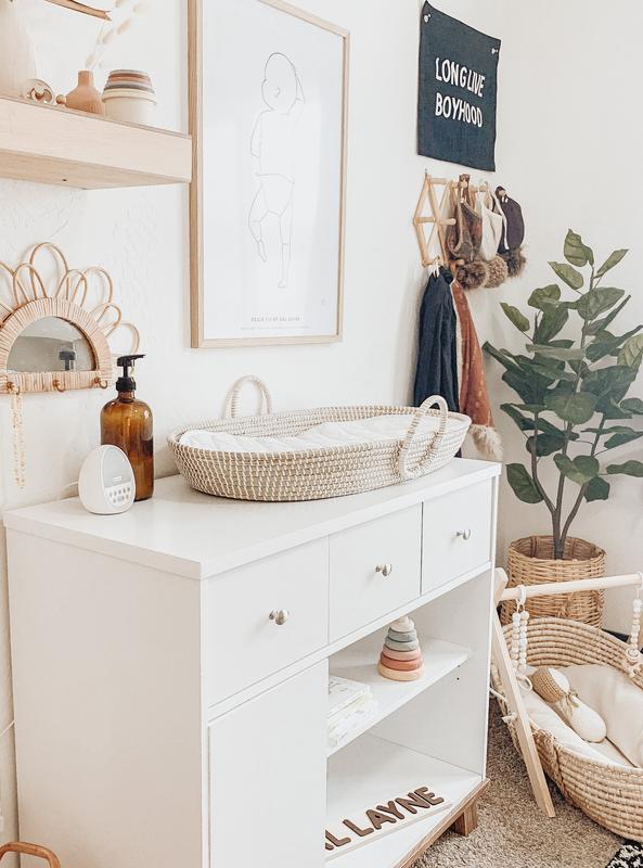 boho changing table dresser Boho Nursery