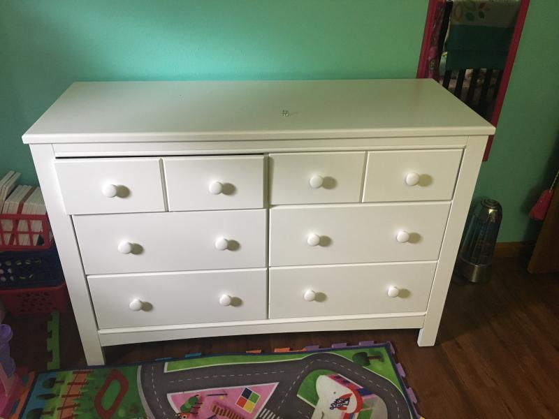 graco benton pebble gray dresser