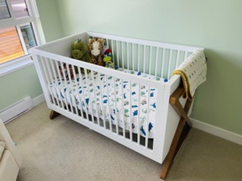 Buy Equinox Vintage Driftwood 3 in1Convertible Crib Online at Lowest