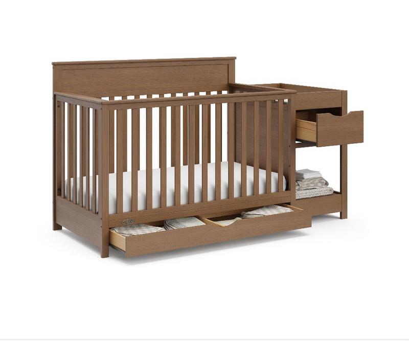 【60％OFF】 Shiloh™ Graco® 5-in-1 Storkcraft | Changer and Crib Convertible キッズ・ファミリー