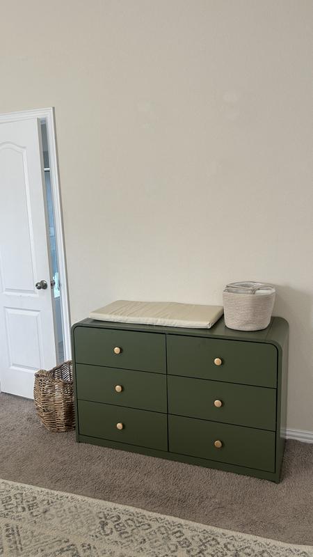 storkcraft green dresser Green Summer Dress – Lotus House Thrift Chic Boutique main image 0