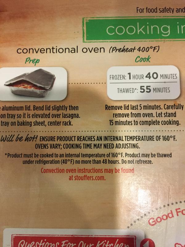 Pick N Save Stouffer S Party Size Lasagna With Meat Sauce Frozen Meal 90 Oz