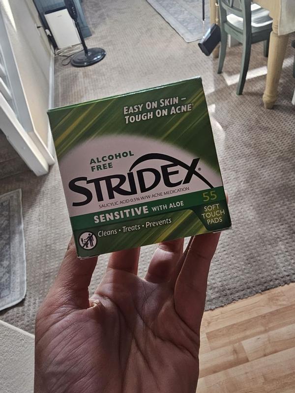 Купить lot of 2 stridex maximum 110 soft touch pads easy on skin