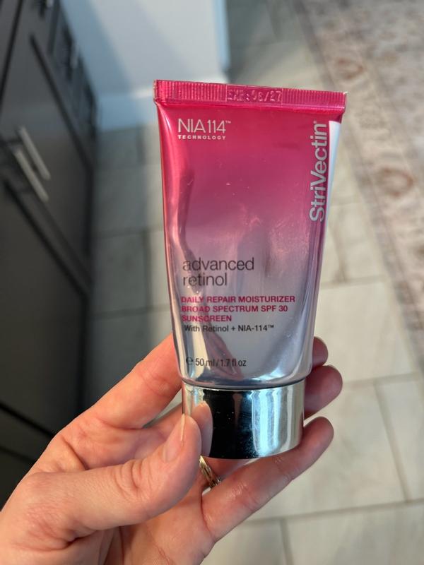 Customer photo for "Visibly Smoother and Hydrated Skin"