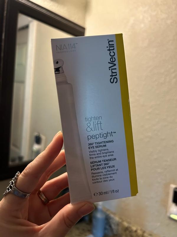 Customer photo for "Eye serum that shows results"