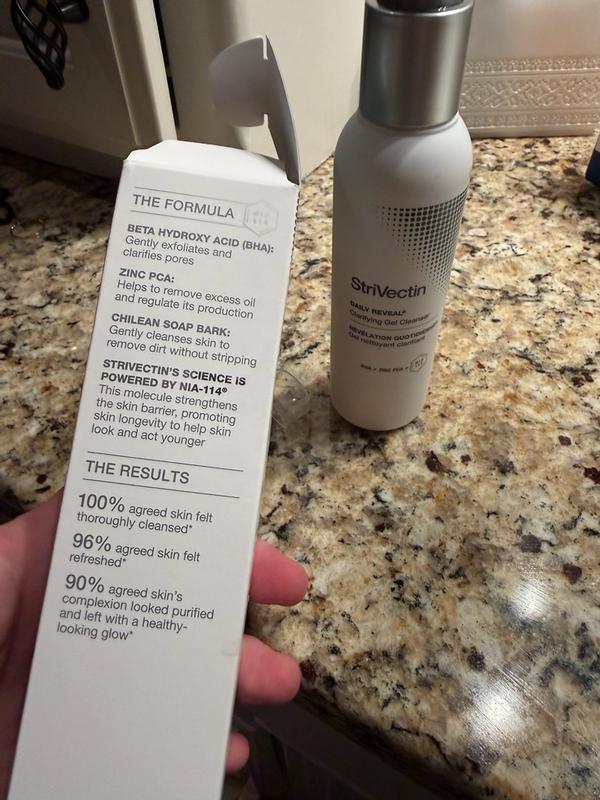 Customer photo for "Gel to foam cleanser- feels great!"