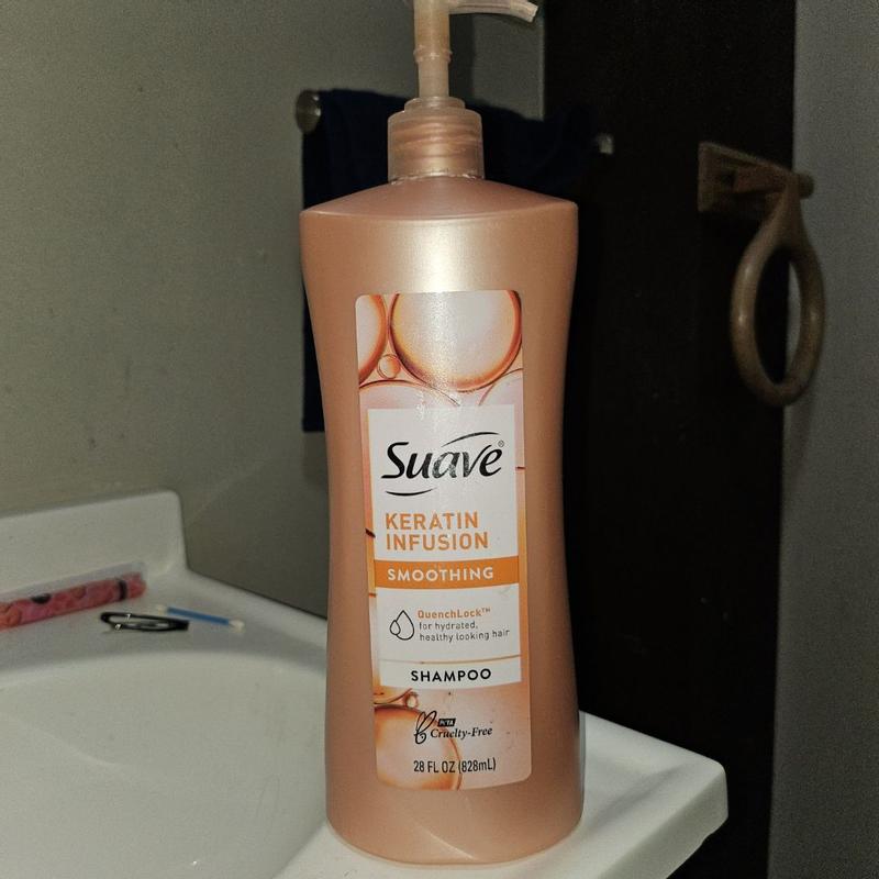 Keratin Infusion Smoothing Shampoo Suave Suave Brands Co