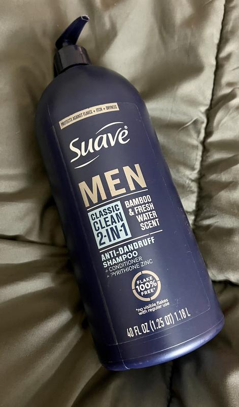 Classic Clean Anti Dandruff 2-in-1 Shampoo | Suave® – Suave Classic Clean Anti Dandruff 2-in-1 Shampoo | Suave® – Suave