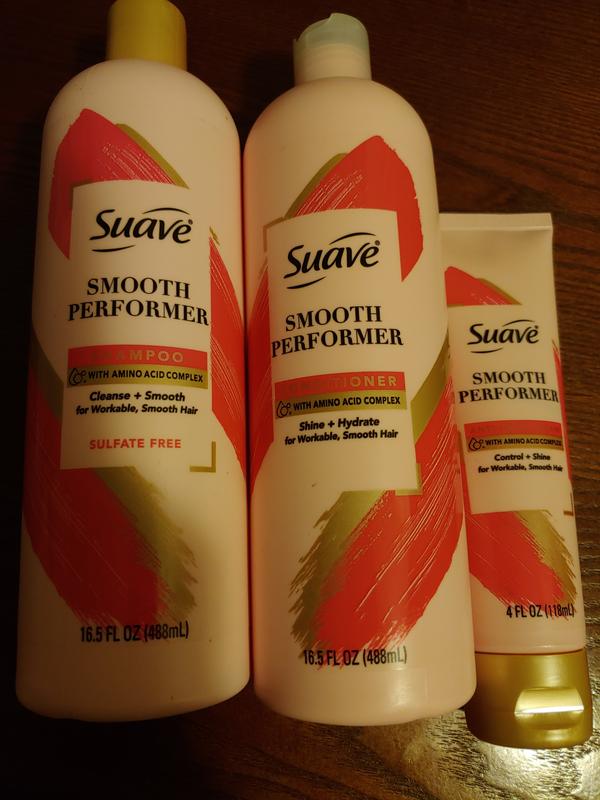 Suave Pink Smooth Performer Smoothing Shampoo, 16.5 oz 