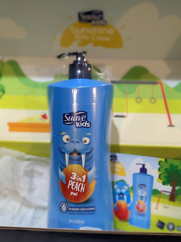 Suave Kids Apple 3-in-1 Shampoo + Conditioner + Body Wash