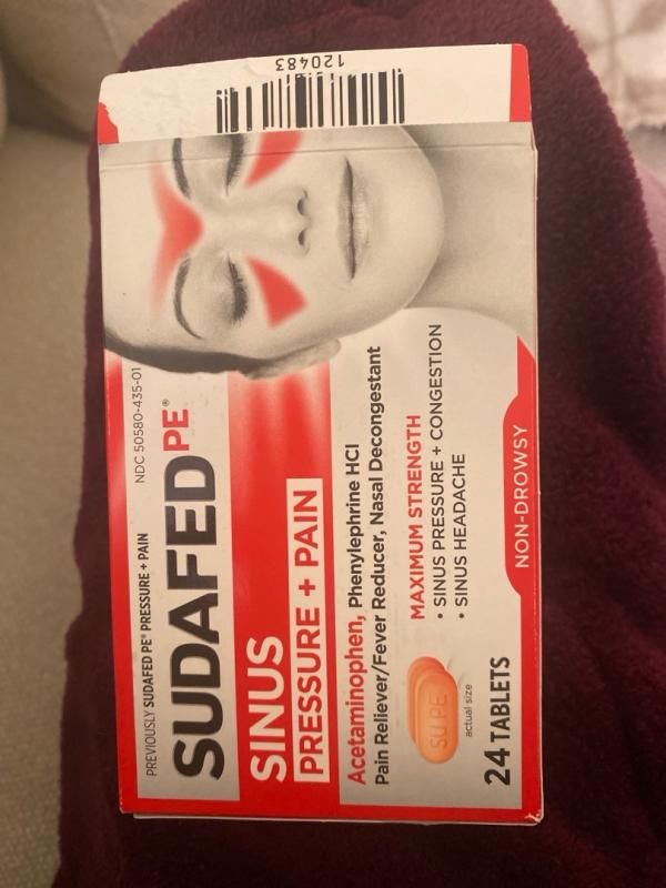 Sudafed Head Congestion - 834785 | Blain's Farm & Fleet