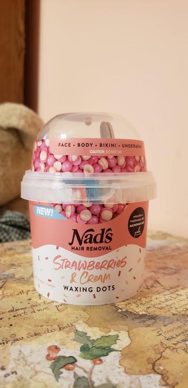 Nads® Hair Removal  oz. Strawberries & Cream Waxing Dots Customer  Reviews | Bed Bath & Beyond