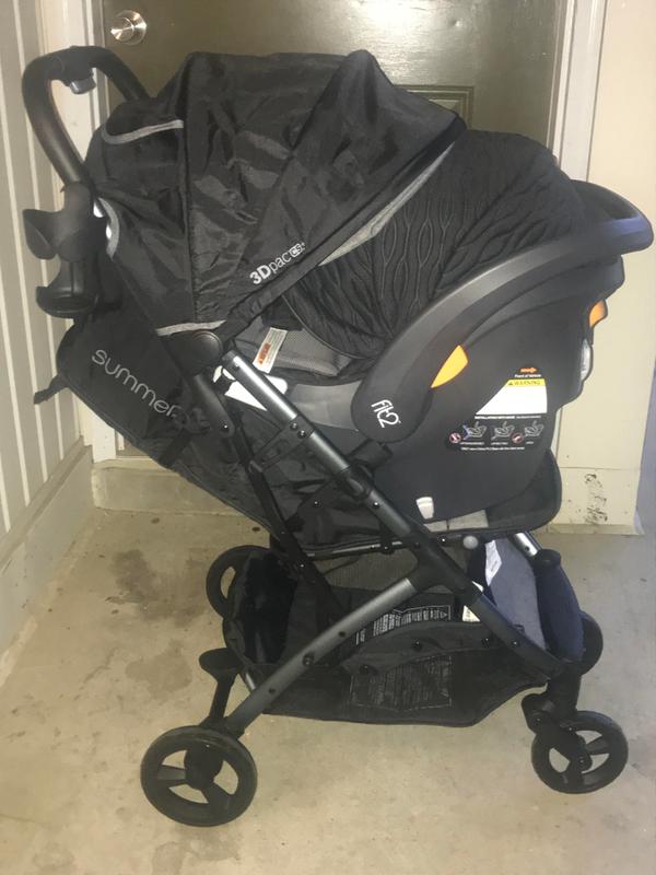 chicco fit2 compatible double strollers