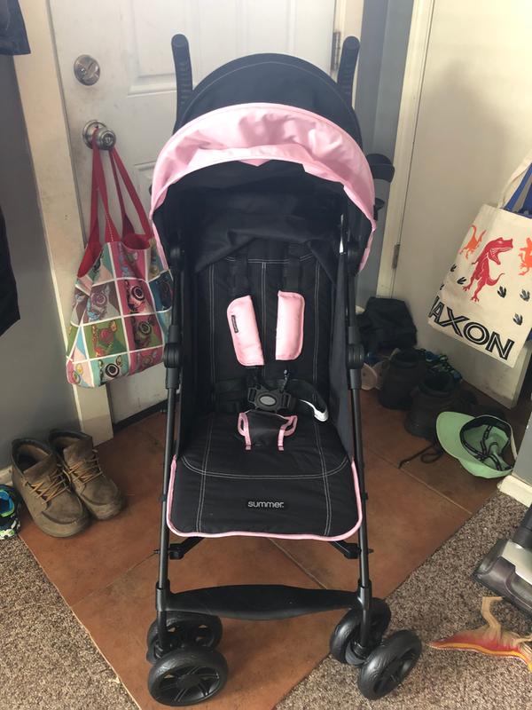 summer 3d lite stroller pink