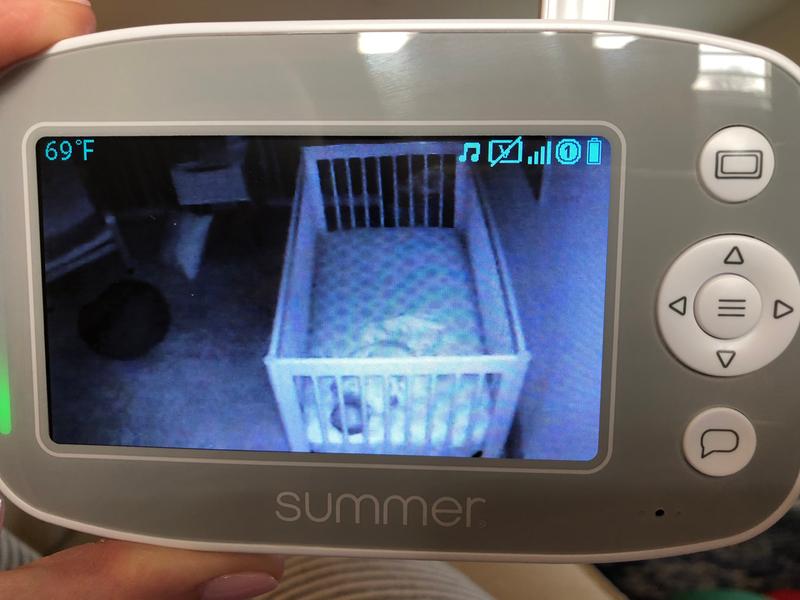 summer infant baby pixel cadet 4.3 inch colour video monitor