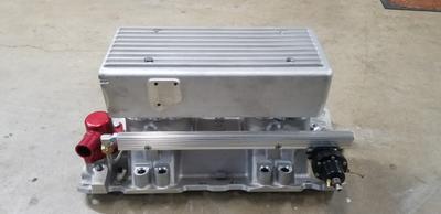 Weiand Intake Manifold SBC EFI Stealth Ram 7540 Weiand Intake Manifold SBC EFI Stealth Ram 7540