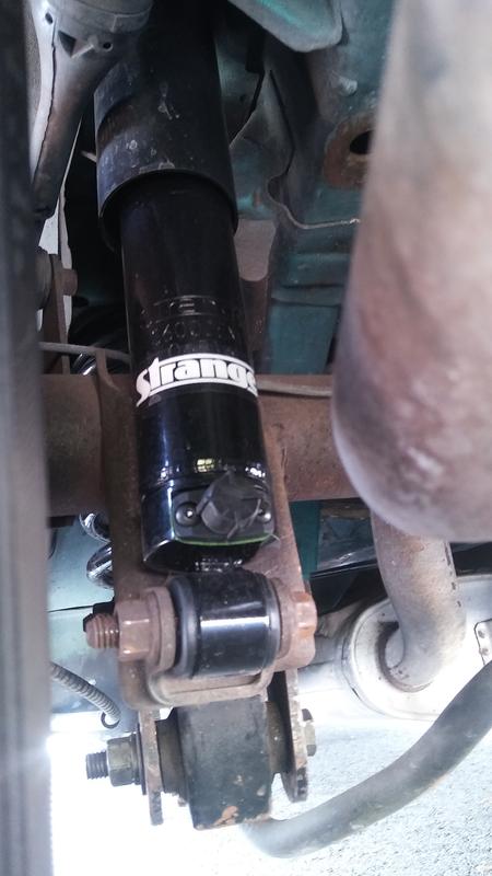 Strange Externally Adjustable Mustang Shocks for 1979-1993
