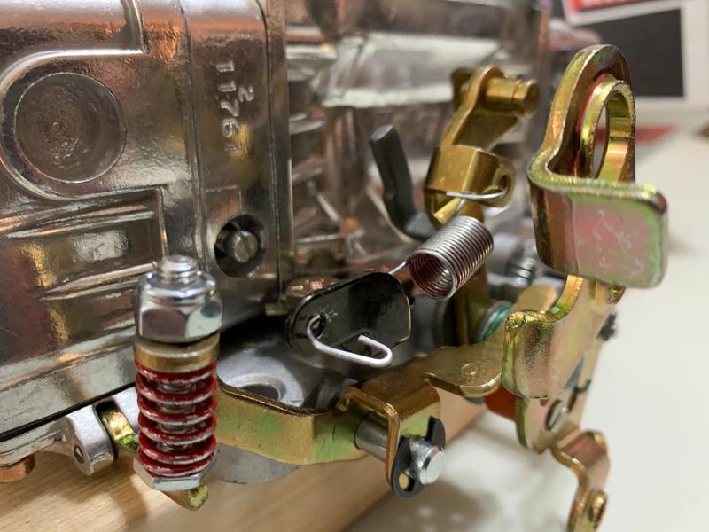 Other 2045 Holley Transmission Kickdown Bracket Steel Gold Chevy Small