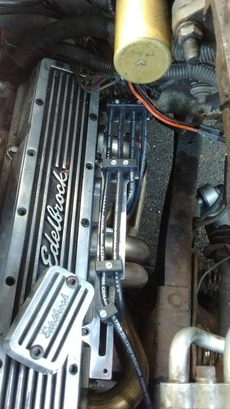 R&M Specialties Polished Aluminum Wire Looms - Small Block Chevy (Pair)