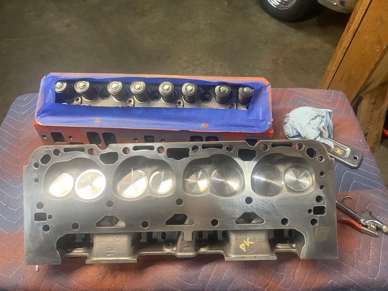 Summit Racing™ Cast Iron Cylinder Heads Assembled Intake Runner