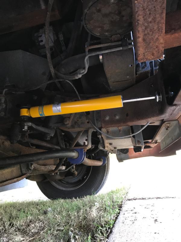 Steering Damper Steering Stabilizer/DamperB6 Front Bilstein 24026451