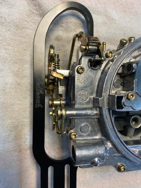 Edelbrock Choke Cable Bracket Kit Edelbrock Choke Cable Bracket Kit