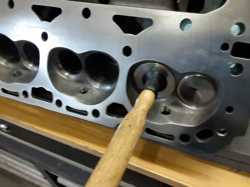 Summit Racing™ Cast Iron Cylinder Heads Assembled Intake Runner