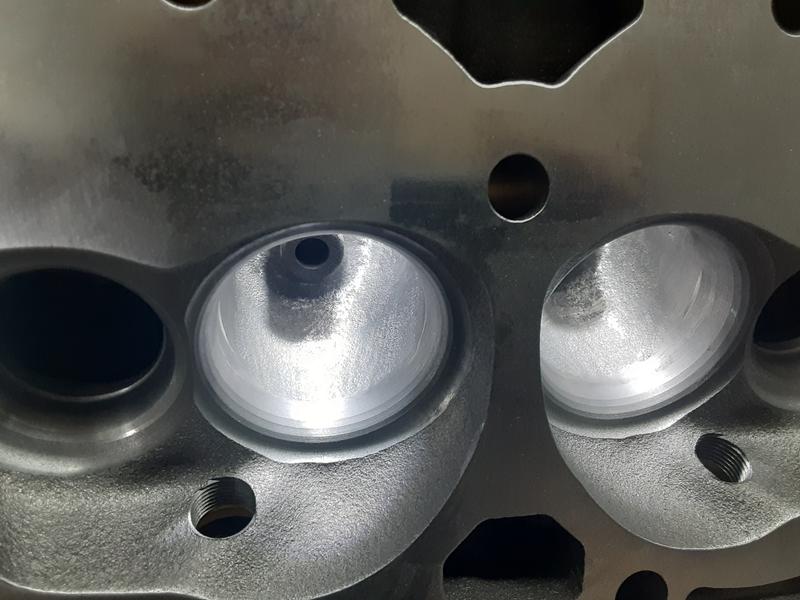 Summit Racing™ Cast Iron Cylinder Heads Assembled Intake Runner