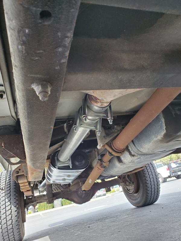 Flowmaster 17126 Cat-Back Exhaust System - Force II, Single Side Exit, Mild Sound For Trucks - View #6