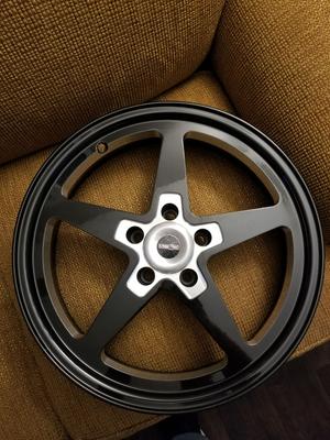 Vision American Muscle 571 Sport Star II Black Wheels 571-5865B27