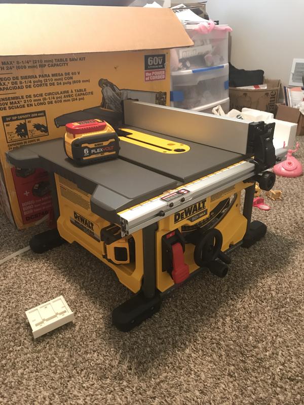 Dewalt FLEXVOLT 60 V MAX Table Saws