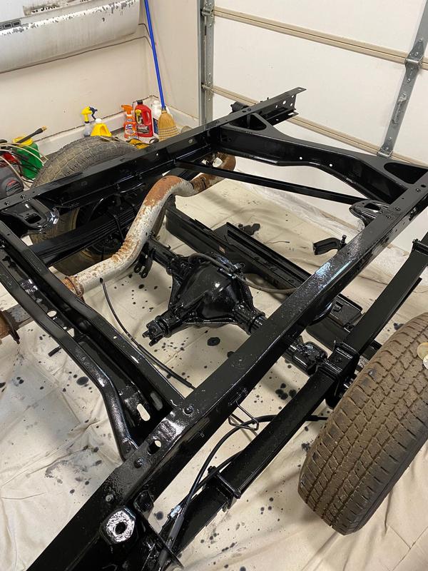 Chassis Por 15 Over Paint Frame Paint Por 15 Chassis Black POR-15