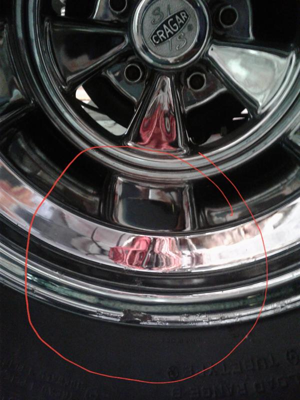 Cragar 08/61 S/S Super Sport Chrome Wheels 15x10