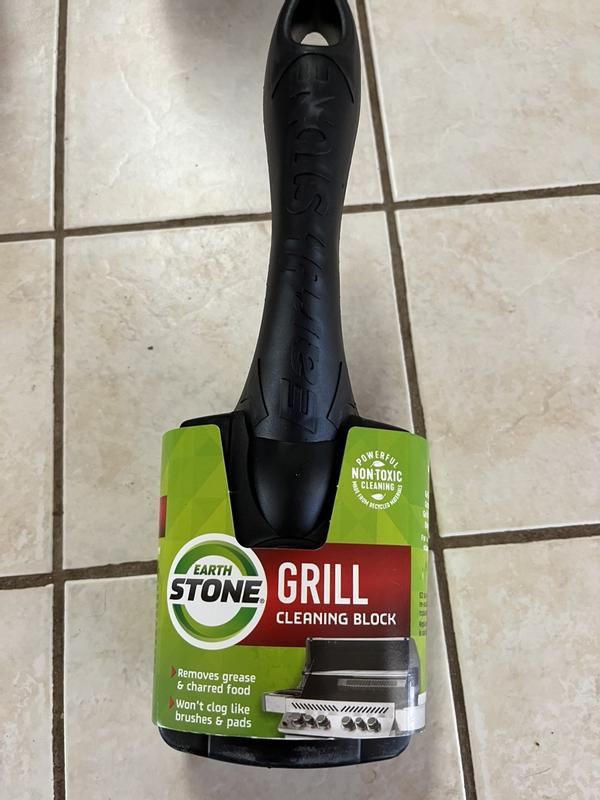 EarthStone® Grill Cleaning Block w/ Handle Set — Atlas Preservation
