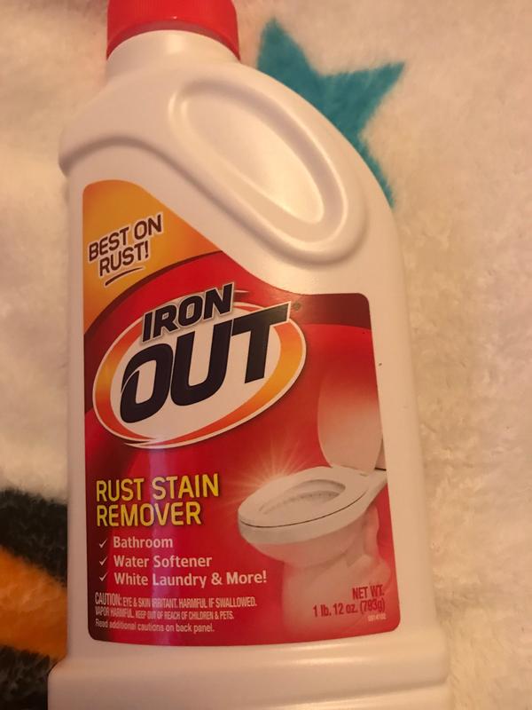 Iron OUT Powder Rust Stain Remover, Remove and Prevent Rust Stains in  Bathrooms, Kitchens, Appliances, Laundry, and Outdoors, 9 Lb 8 Oz, Pack of  4 - Yahoo Shopping