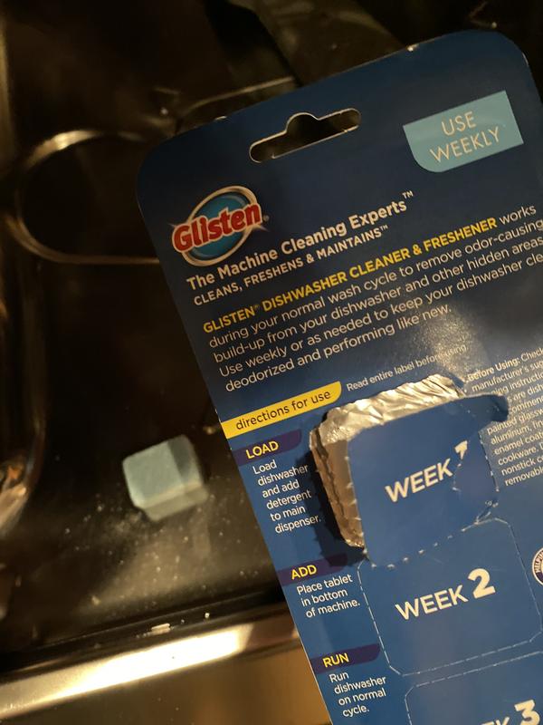 Glisten® Washing Machine Cleaner & Freshener (3 use)