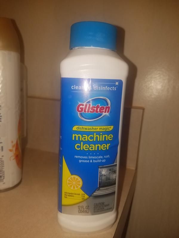  Glisten Magic Machine Cleaner & Disinfectant 2-Pack and Plink  Dishwasher Freshener & Rinse Aid : Health & Household