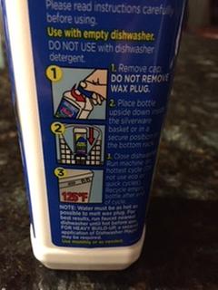 GLISTEN 12-oz Liquid Dishwasher Cleaner in the Dishwasher Cleaners  department at