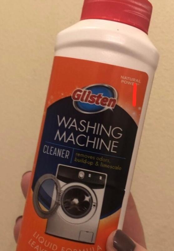 Glisten Washing Machine Cleaner, Helps Remove Odor, Buildup, and Limescale, Fresh Scent, 12 Ounce Bottle, 3-Pack