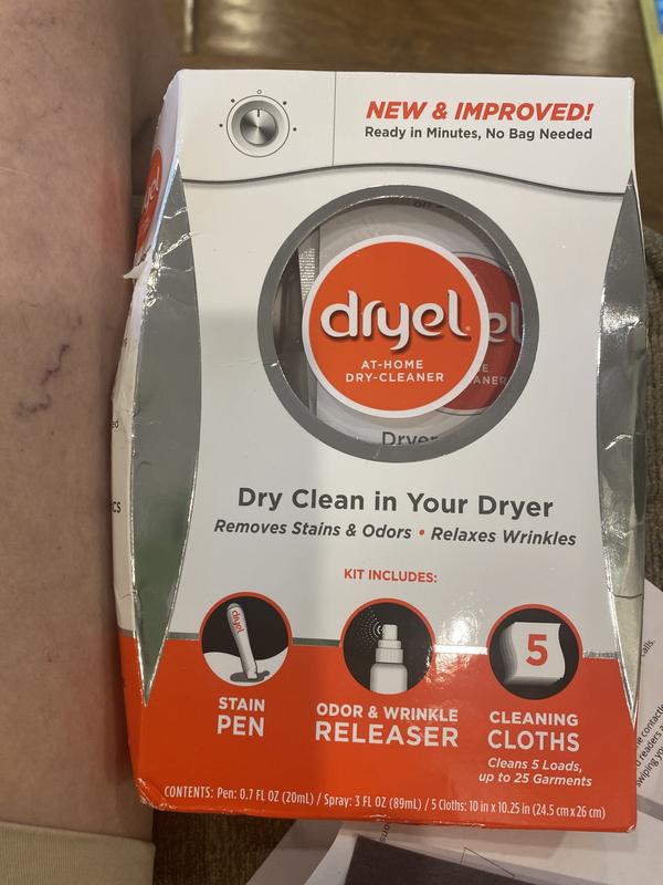 Vintage Discontinued Dryel Dry Cleaning Whisper Fresh Scent 6