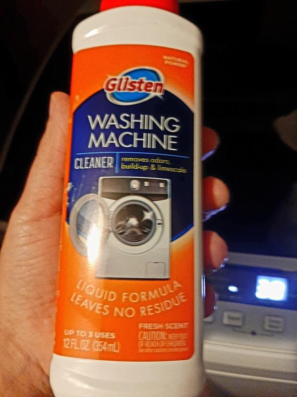  Glisten Washer Magic Machine Cleaner, Remove Odors and Buildup,  Cleans Front Load & Top Load Washers, Safer Choice Winner, 24 Ounce :  Health & Household